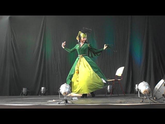 Yanagi - Scarlett O'Hara | AniMatsuri 2018 | EuroCosplay Contest