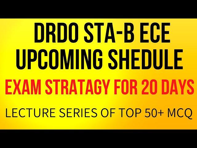 DRDO CEPTAM 10 Exam Strategy | How To Prepare  in 20 Days for STA-B CBT 2