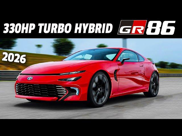 Next Gen Toyota GR86 : 1.6L Turbo Hybrid Engine Coming?