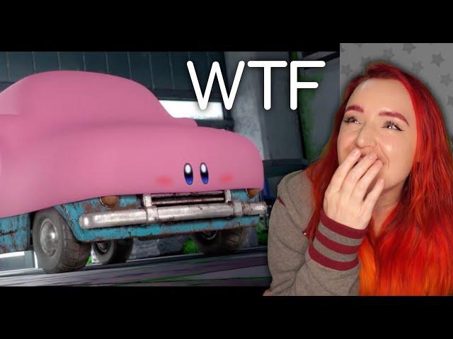 Kirby is a CAR?? And I am HERE for it (Trailer Reaction)