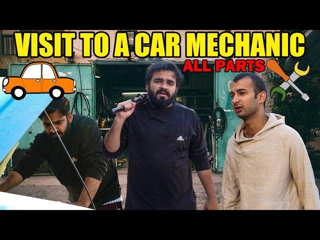 A Visit To A Car Mechanic | All Parts | DablewTee | WT | Comedy Videos