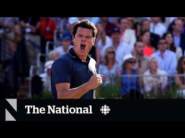 #TheMoment Canadian Milos Raonic smashed a tennis record