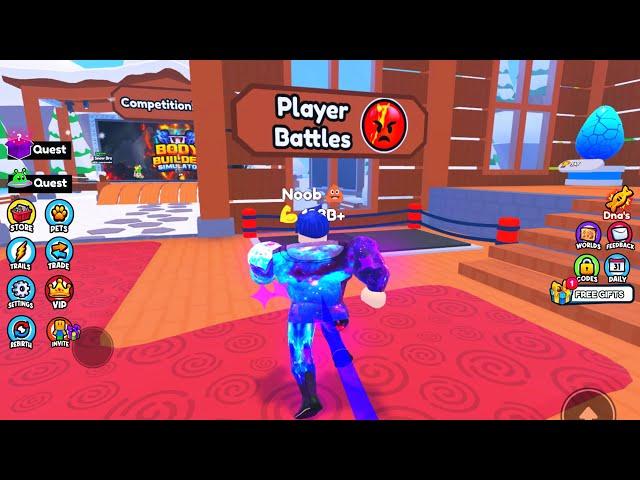 MohibARIO plays body builder simulator for the second time in Roblox with no audio