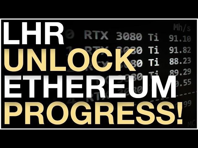 EVEN MORE Unlocked Hashrate with LHR GPUs on Ethereum (lolminer 1.47 Update, 3080 Ti Tested)