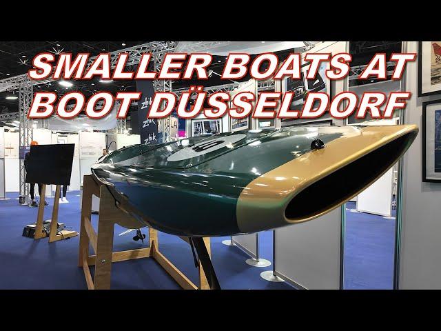 Small boats at boot Düsseldorf!