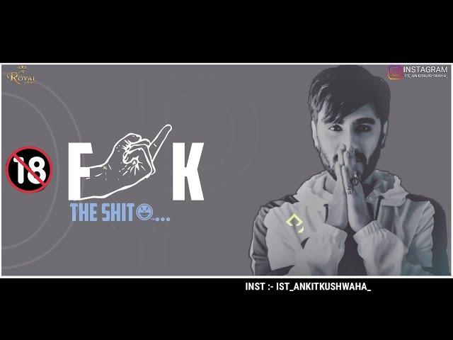 KHATMA- Rcr New Rap Song Whatsapp Status Video Lyrics 2020 | Khatma RCR