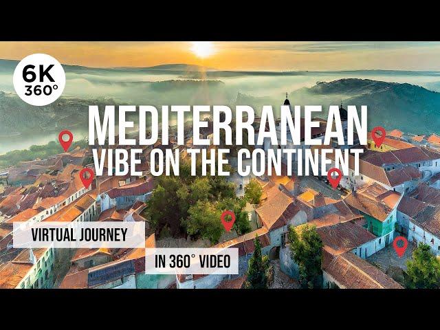 Mediterranean vibe in the middle of Europe in 6K 360° | Virtual journey in Szentendre | Gaba_VR