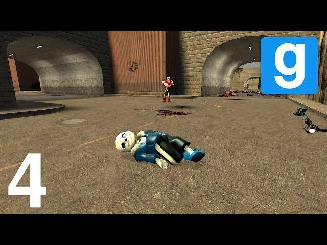 YOU'RE GONNA SLEEP FOREVER SANS!!! | GMod Sandbox #4 (Funny Moments)