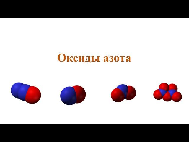 Оксиды азота. Оксид азота(I)