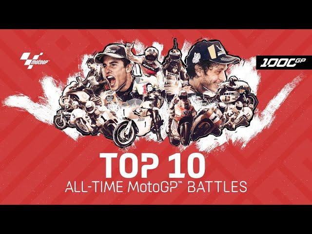 Top 10 All-Time MotoGP™ Battles! ️ | GP1000