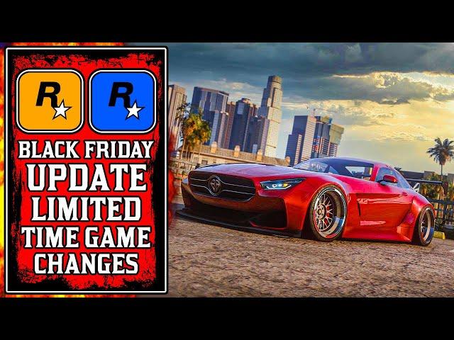 HUGE Limited Time Changes in The NEW GTA Online Black Friday UPDATE! (New GTA5 Update)