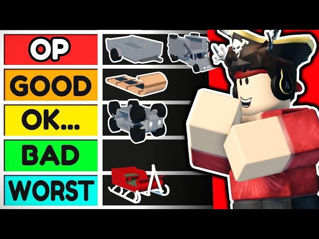 Ranking ALL VEHICLES In Lumber Tycoon 2 (ft. @ElectroTechnologies )