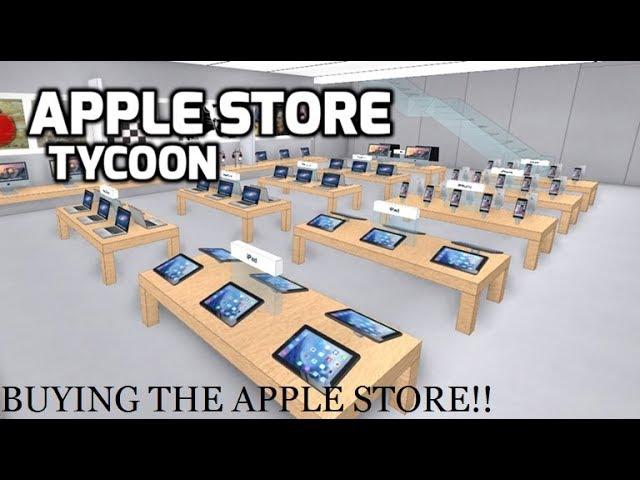 BUYING THE APPLE STORE!! | Apple Store Tycoon - Roblox