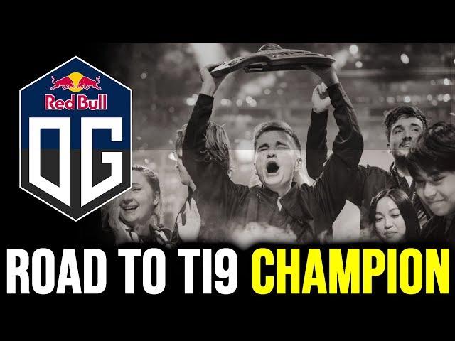 ROAD TO TI9 Champion - Team OG the Record Breaker Dota 2