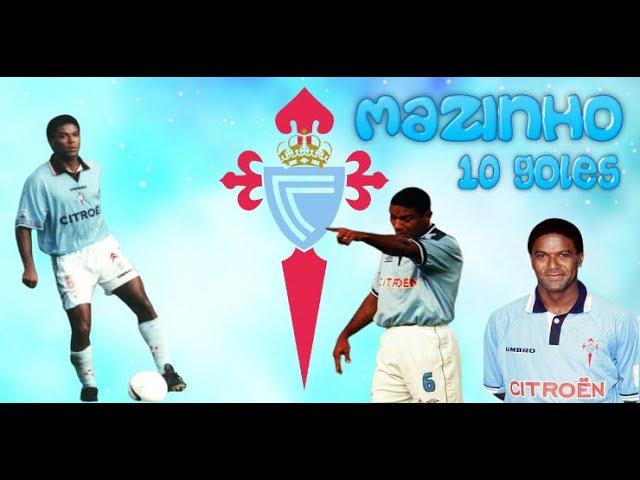 Mazinho, todos sus goles en el Celta (96-00)