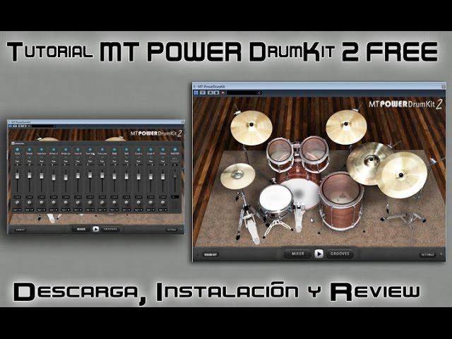 Tutorial MT POWER Drum Kit 2 FREE(Descarga,Instalación y Review) PC y MAC