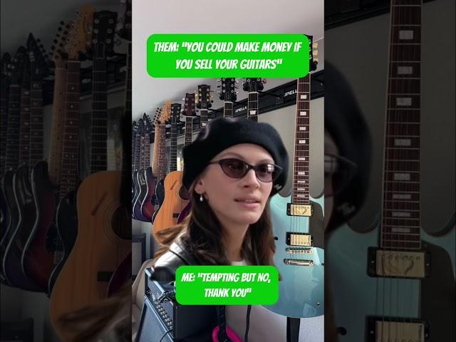 No thank you  #guitar #guitarist #musician #guitarsdaily #gibson #lespaul #es335 #sg #flyingv