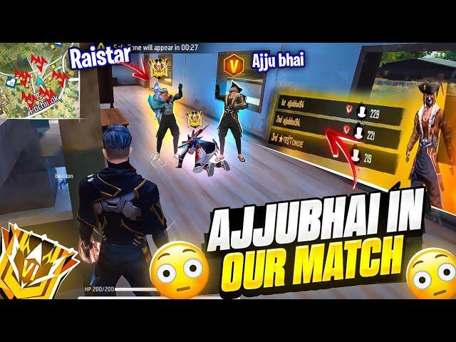 Ajjubhai And Raistar Show Me Emote  - Garena FreeFire | NallaYash Live | Total Gaming