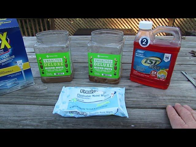 Does Ridex Work TST Rid-X Will It Break Down Flushable Wipes in RV Septic Tank Systems Episode 136