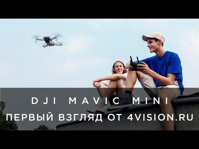 DJI Mavic Mini - Первый взгляд от 4vision.ru