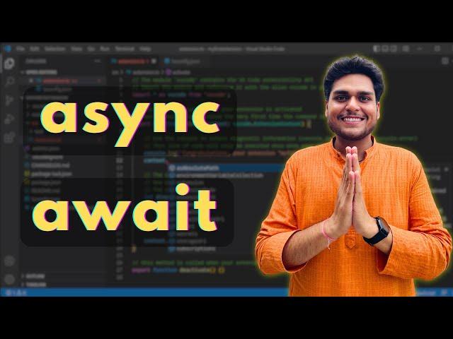 async await | Namaste JavaScript - Season 02 - Ep 04