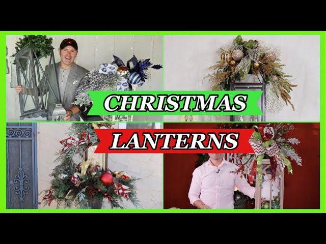 FIVE WAYS TO DECORATE A LANTERN FOR CHRISTMAS  / Ramon At Home