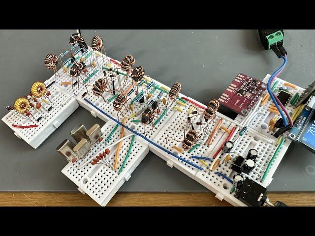 Superhet on Mini Breadboard