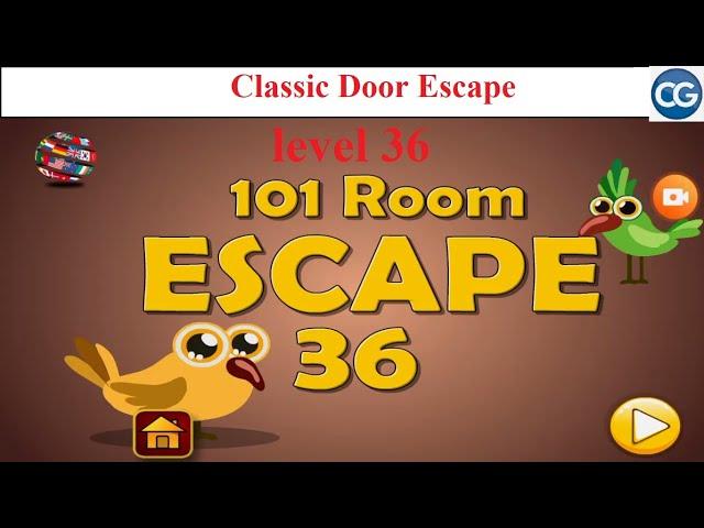 [Walkthrough] Classic Door Escape level 36 - 101 Room escape 36 - Complete Game