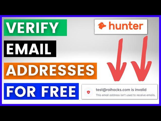 How To Verify Email Addresses For Free? [in 2024]