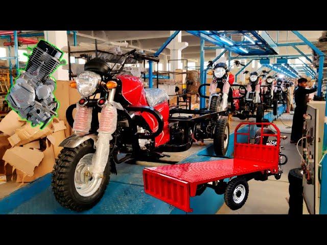 The Powerful Loader Rickshaw Manufacturing Factory | How Tez Raftar Auto Made