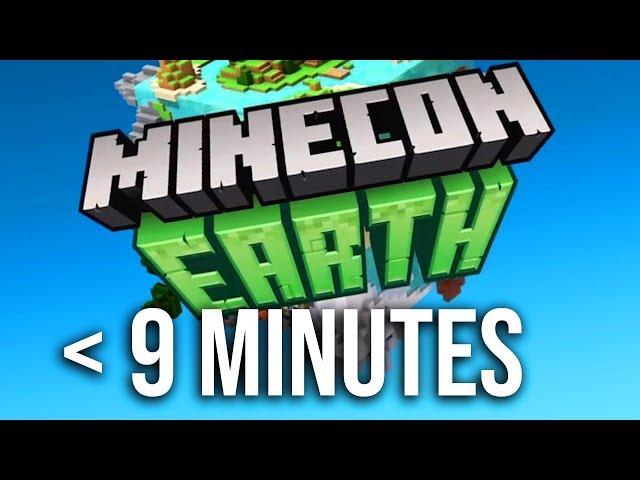 Minecon Earth 2018 in Under 9 Minutes