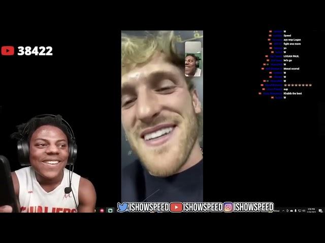 IShowSpeed Facetimes LOGAN PAUL AND JAKE PAUL