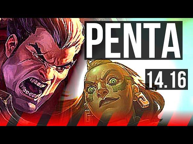 DARIUS vs ILLAOI (TOP) | Penta, Dominating | NA Master | 14.16