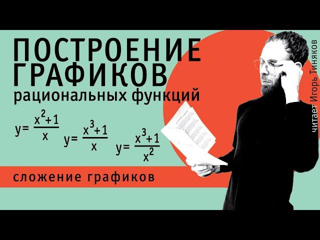 Построение графиков рациональных функций | Сложение графиков