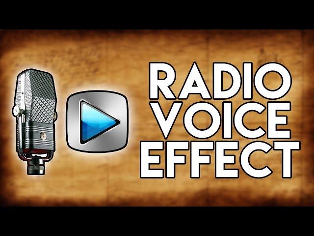 How To: Radio Voice Effect in Sony Vegas