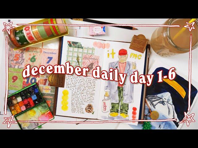 December Daily Day 1-6 | Vlog + Journal with Me