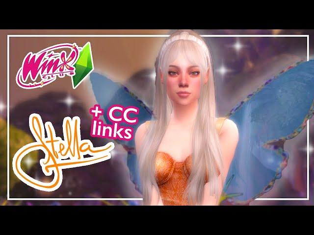 Stella from Winx Club in The Sims 4 (+ CC LINKS) 