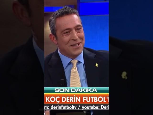 Ali Koç, Kız’ı Sadberk Leyla Koç’u 2 saniye çekince kıskançlıktan kamerayı alalım lütfen diyor.