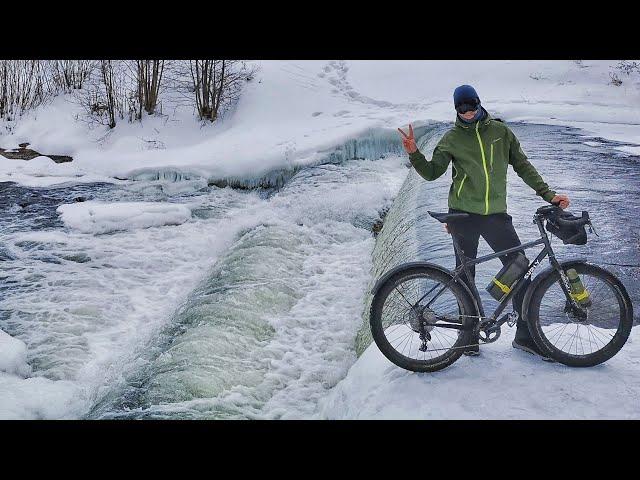 Водопад на реке Кудьма в Зелёном Городе