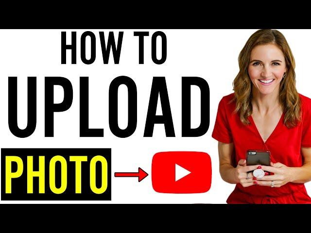 New! How to post a picture on youtube (upload photo instead of video on Community Tab) EFFECTIVE