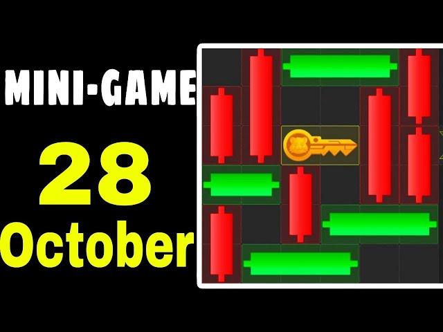 28 October Live Hamster Kombat Daily Mini-Game Puzzle Solved #hamstercombat #minigame#minipuzzle