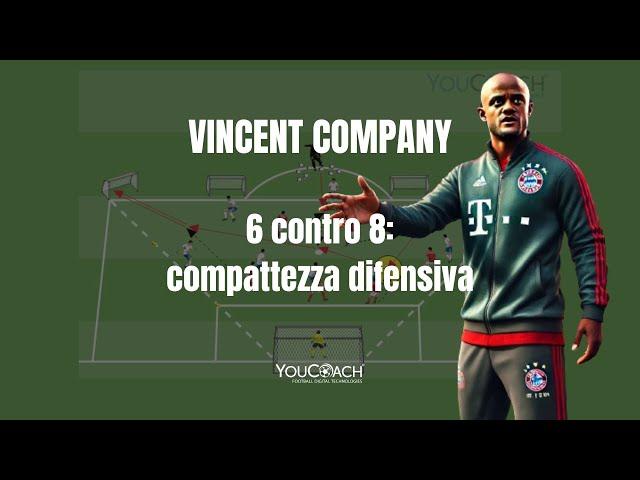 Esercizio 6 contro 8: compattezza difensiva - Dagli allenamenti del Bayern Monaco di Vincent Kompany