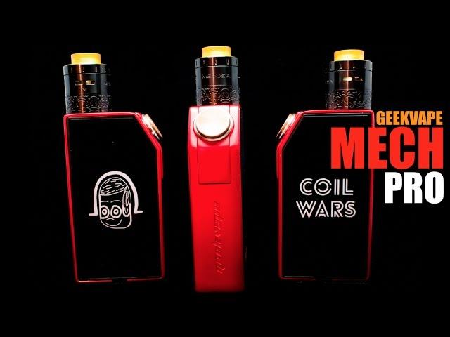 The Fully Mechanical Geekvape Mech Pro Box Mod Makes Me Want to Ditch the Regulated Vapes for Good!