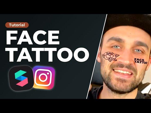 Face Tattoo + Face Mesh Assets | Spark AR Studio Tutorial - Create your own Instagram Filter