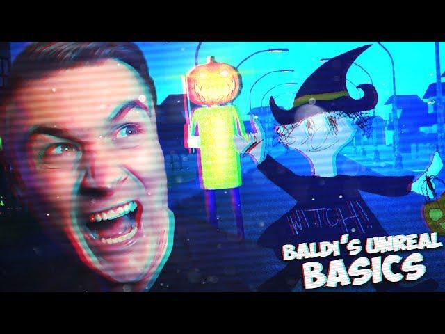 PUMPKIN BALDI IS AFTER US! | Baldi's Unreal Basics (Halloween Update)