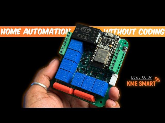 CODE FREE!  Home Automation Project with TONs of features | KME Smart IOT Platform