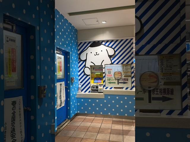 This station to Sanrio Puroland is the CUTEST I've ever seen
