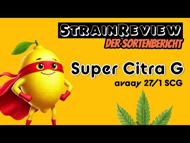 Der medizinische Sortenbericht - Super Citra G