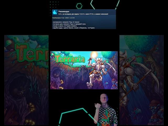 Отзывы TERRARIA в стим #стим #terraria #игра #обзор