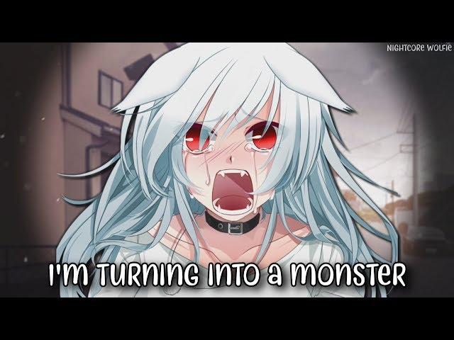 Nightcore - Monster (lyrics)